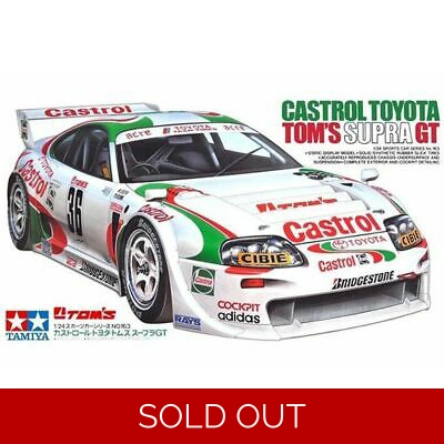 Castrol Toyota Tom's Supra GT - 1:24 Plastic model Castrol Toyota Tom's Supra GT - 1:24 Plastic model